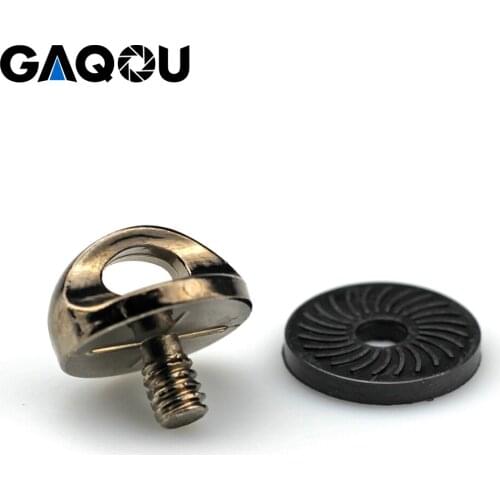 1/4" Screw Metal Connecting Adapter Alloy Camcorder Shoulder Adapter Nut For Camera Quick Rapid DSLR Sling Strap Camcorder