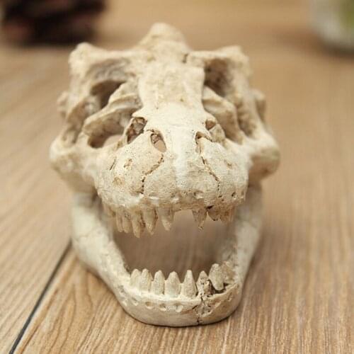 1 Pcs Dragon Resin Aquarium/Terrarium Decoration Crocodile Skull For Fish Tank Resin Ornament Decorate Your Aquarium