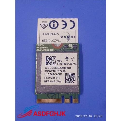 FOR Lenovo Yoga 720 Wireless WiFi Card 01AX713 Qcnfa344a TESED OK