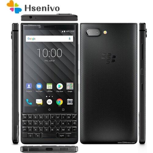 BlackBerry keytwo Key2 Refurbished-Original Octa-core 12 MP 4.5" 3500 mAh 6GB RAM 128GB 64GB ROM 3G 4G LTE Cellphone