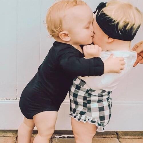 Newborn Bodysuit Baby Babies Bebes Clothes Long Sleeve Cotton Printing Infant Clothing 1pcs 0-24 Months