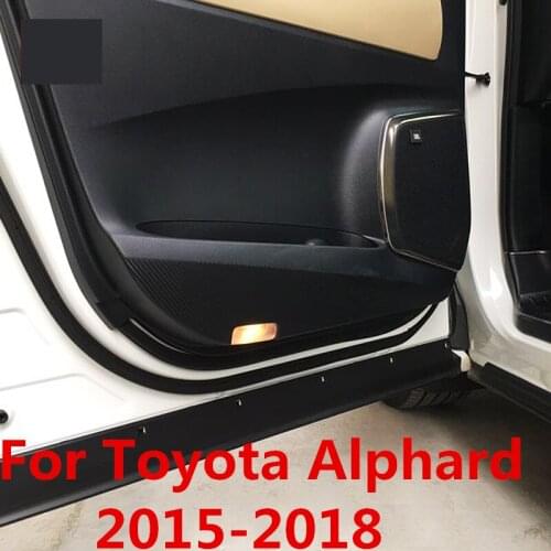 For Toyota Alphard 2015-2018 Car shape protector side protection anti-knocking film Interior decoration Auto Accessories