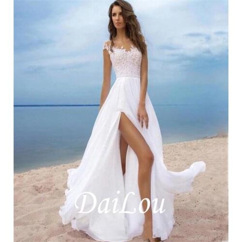 DAILOU Chiffon Wedding Dresses