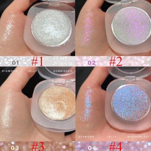 Face Highlighter Diamond Glitter Mashed Potatoes Highlighter Bronzer Gel Body Naturally Brighten Glitter Natural Contour Makeup