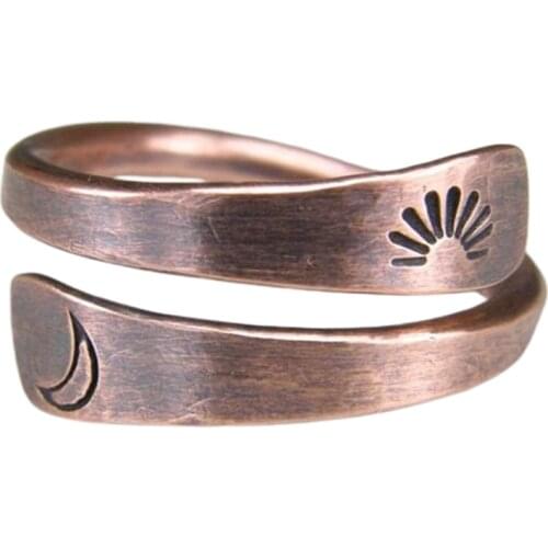 Stars Moon Ring Women Adjustable Gift For Women Finger Lover Couple Ring Fashion Jewelry