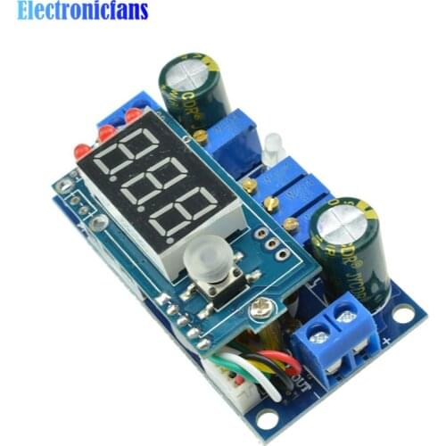 5A MPPT Solar Panel Controller DC-DC Step-down CC/CV Charging Module Display LED