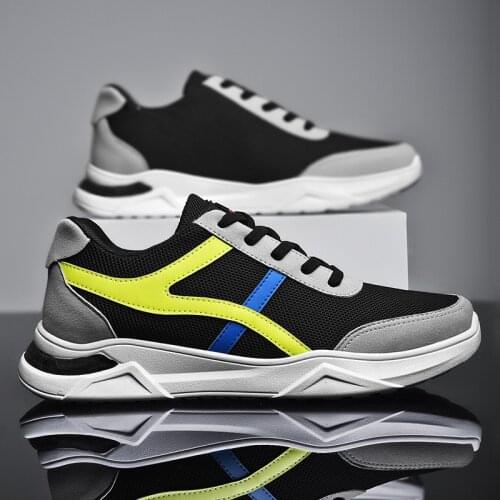 Student casual shoes fashion trend running shoes breathable comfortable lightweight sports mens shoes 2021 new spring