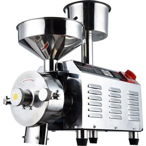 Refiner, multi-functional cereals, wet and dry machine, rice milk, soy milk, sesame peanut butter, high-power grinder