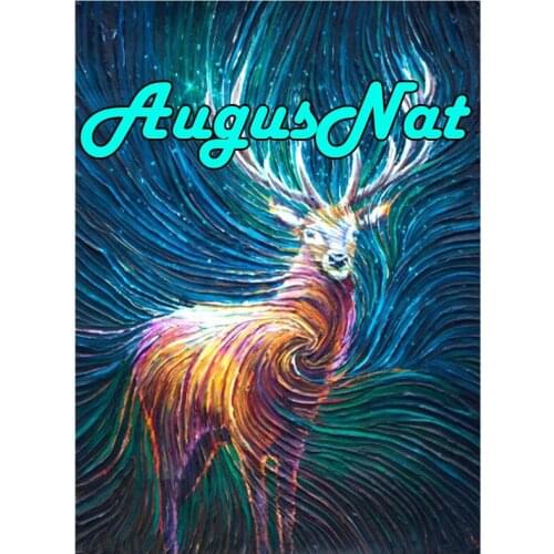 Deer diamond painting cross stitch christmas stag daimont embroidery puzzle pictures 5d diamand mosaic canvas paint poster large