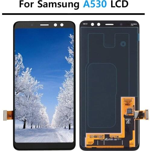 Original LCD For Samsung Galaxy A8 2018 A530 A530F A530FD LCD display and Touch Screen Digitizer Assembly LCD SM-A530DS Screen