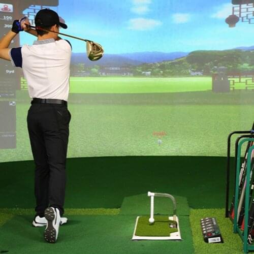 PGM Professional Golf Swing Putting 360 ° Rotation Trainer Beginners Training Aids Golf Practice Putting Mat for Golf