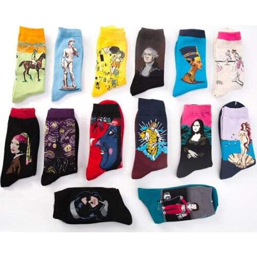 Tosleo Men's Patterned Socks