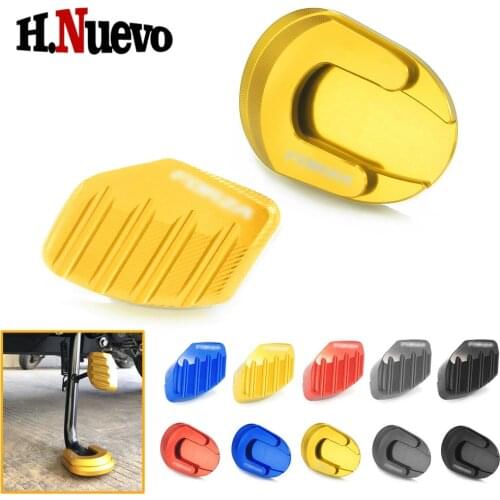 Motorcycle Extension Enlarge Kickstand Footrest Foot Side Stand Pad Palte For Honda Forza 300 Forza300 2018 2019 Accessories