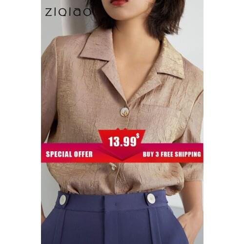 Женские рубашки с длинным рукавом ZIQIAO China At AliExpress