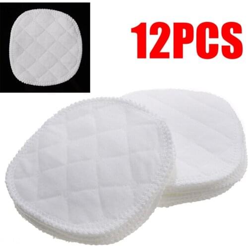 12pcs 10cm Soft Nursing Breast Pads Washable Baby Breastfeeding Breast Pad Reusable Absorbent Nursing Pad Cotton