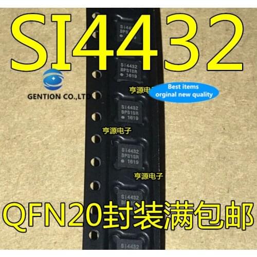 5Pcs SI4432 SI4432-B1-FMR SI4431-B1-FMR SI4461-B1B-FM 44611B in stock 100% new and original