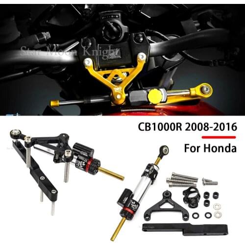 Accessories For HONDA CB1000R CB 1000R 2008-2016 CNC Steering Damper Stabilizer Shock Absorber Direction Mount Bracket CB 1000 R
