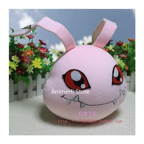 Anime Digimon Koromon Plush Toy Digital Monsters Taichi Yagami Figure Doll 29cm Handmade Cosplay Filling Pillow Gift for Child