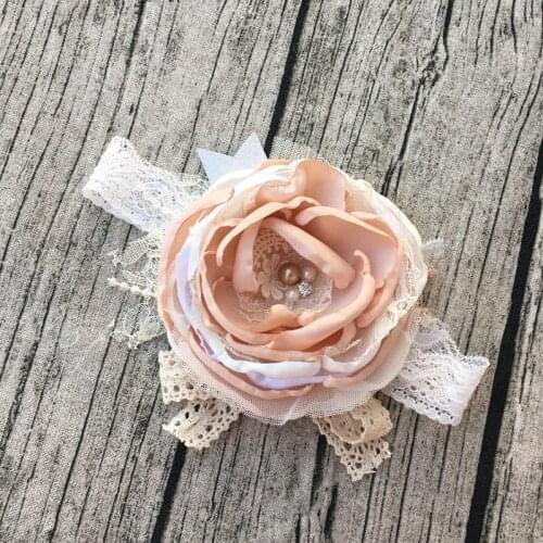 Free Shipping Flower Girl Headband Kids Hair Accessories Photo Prop