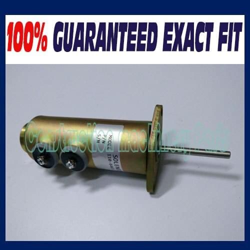 Fast free shipping! Replace CAT Caterpillar 110-6466 6T-4121 Fuel Shutdown Shutoff Solenoid Valve 12V
