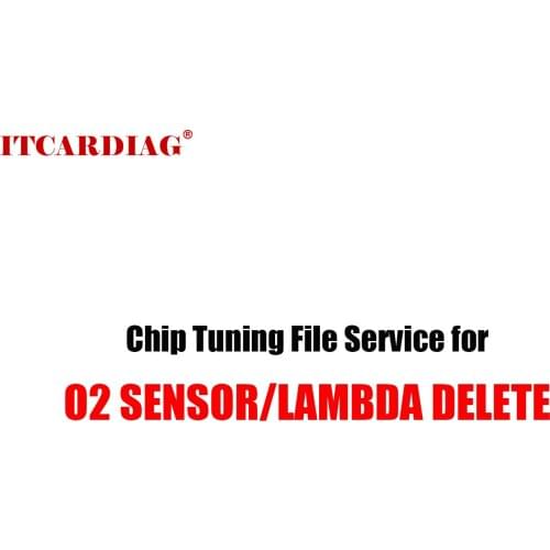 Chip Tuning File Service for Oxygen O2 SENSOR LAMBDA DELETE