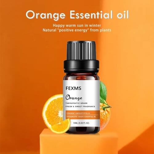 Sweet Orange Essential Oil 100% Pure Natural Therapeutic Grade - Perfect for Aromatherapy, Relaxation, Skin Therapy & More