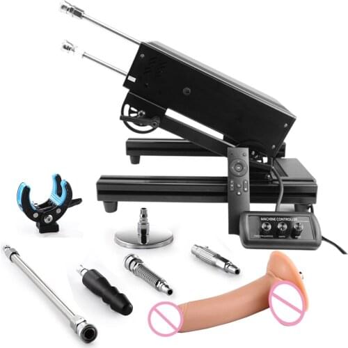 FAAK 200W Sex Machine Automatic for Women and Men Sex Toys for Adults Telescopic Pumping Gun Masturbation Thrusting Machine