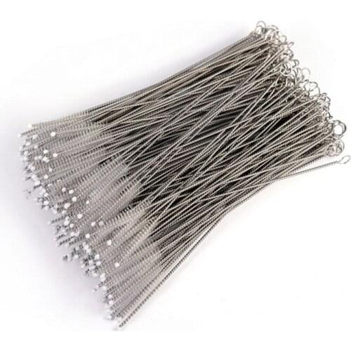 Bottle Brushes 10 pcs/set practical baby feeding bottle cleaner brush cleaning stainless steel wash drinking pipe washing clean