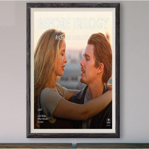 M033 Before Trilogy Classic Fashion Movie Custom Silk Poster Home Deco Wall Art Christmas Gift