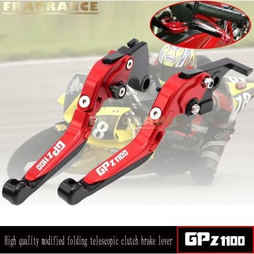 Motorcycle Folding Extendable adjustable Brake Clutch Levers For Kawasaki GPZ1100 GPZ 1100 1995-1998