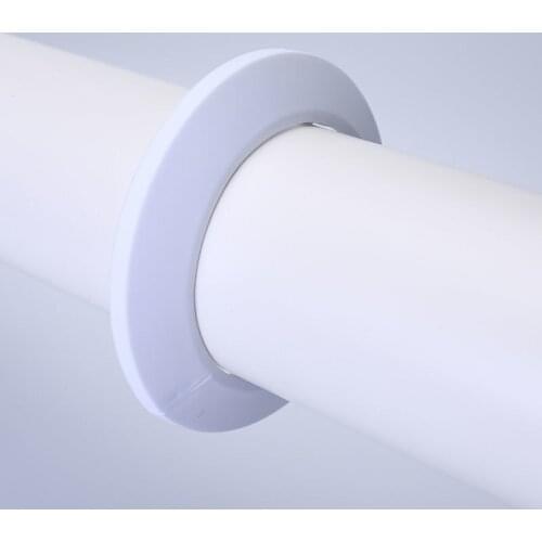 2pcs Plastic wall Reserved hole cap Round shower faucet angle valve Trim cover air conditioning Pipe plug decor snap-on Plate