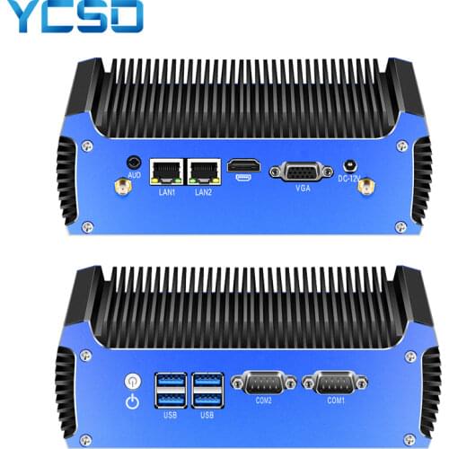 YCSD Mini PC computer Intel Core i7 7500U i5 7200U 3317U 4200U Processor windows/10 linux Gaming PC 4K UHD HTPC VGA WiFi desktop
