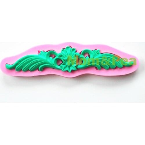 Mom&Pea 0730 Free Shipping Silicone Mold Cake Decoration Fondant Cake 3D Mold Food Grade