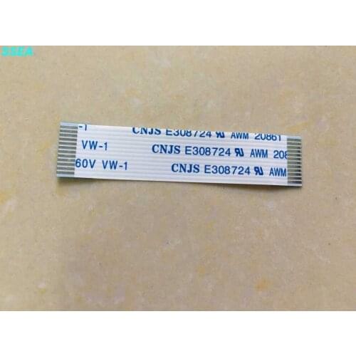 WZSM New 1.0 mm Pitch 1.0MM spacing 13 Pin 13Pin 100mm 150mm 180mm Length Forward Direction FFC FPC Flexible Flat Cable