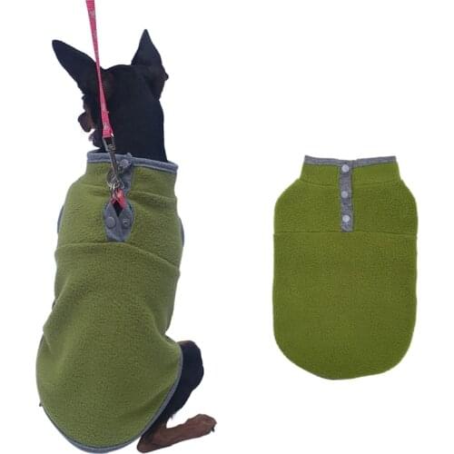 Winter Pet Clothes For Dogs Puppy Warm Sleeveless Clothing Chihuahua Coat Jackets Pug Costumes Warm Fleece Vest