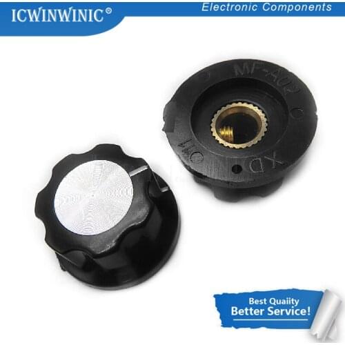 10piece Hat MF-A02 potentiometer knob WH118/WX050 bakelite knob copper core inner hole 6mm In Stock