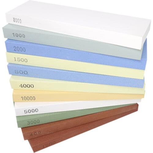 Adaee 1 Piece Corundum Whetstone Knife Sharpening Stone Kitchen Whetstone Tool Outdoor Sharpening Necessary Gadget Accessories