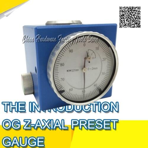CNC machine tools Z50 optical type 50 mm z-axis preset gauge THE INTRODUCTION OF Z-AXIAL PRESET GAUGE