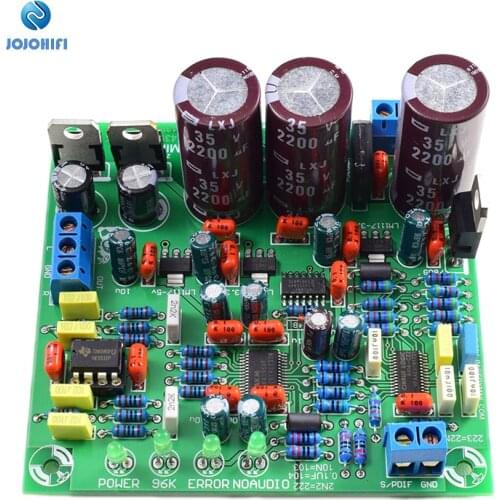CS8416+AK4396+NE5532P DAC 24/192 AK4396 Decoder Finished Board Support 24 BIT 192K HZ 80mm*80mm