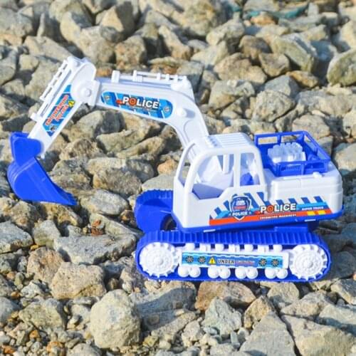 Engineering Vehicle Model Inertia Toy Car Mixer Truck Excavator Diecast Construction Bulldozer Cars for Kids Children Boys Gift