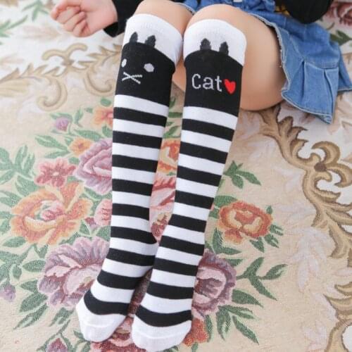 1 pair girls stockings baby kids children winter leg warmers toddlers knee high dancing long Tights ballet