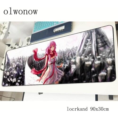 Guilty Crown pad mouse HD print computer gamer mouse pad 90x30cm padmouse cheapest mousepad ergonomic gadget office desk mat
