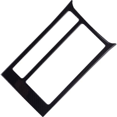 High Quality Carbon Fiber Water Cup Holder Panel Cover fit for VW Golf MK7 VII 2013 2014 2015 2016 2017