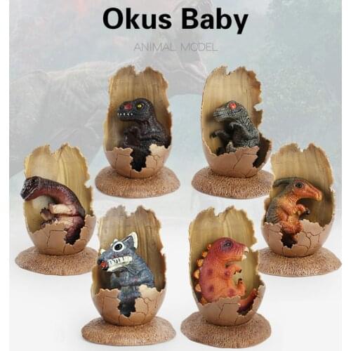 2021 Novelty 6Pcs Dinosaur Egg Light Model Childrens Educational Toys Gifts for kids toys