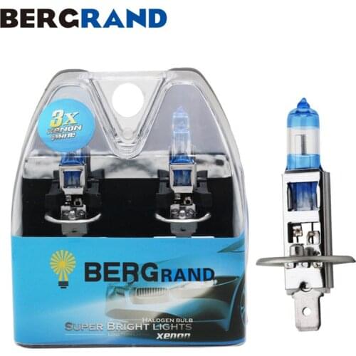 2PCS near the light H1 55W 4300K Xenon Super Vision Ultra Halogen Light Head Lamp Fog Lights Universal light bulbs for auto