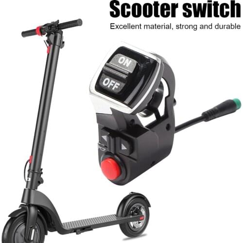 Electric Scooter Handlebar Switch E-scooter Turn Signal&Horn On/Off Button Light Switch for Kugoo M4 Pro Scooter Parts