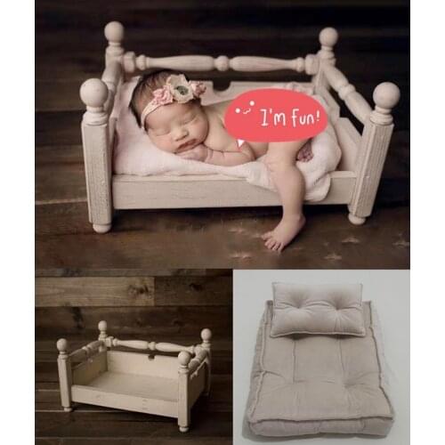 Baby Newborn Photography Props Bed Basket Container Mattress Posing Pillow Photography Furniture Studio Fotografie Accessories