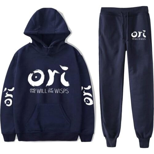 Comfortable fit Ori and The Will of The Wisps Hoodie +Sweatpants Suit Men/women Shirt Trousers Sets Unisex Two Piece Suits