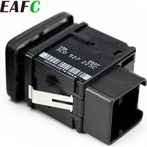 Universal Car Parking Button Switch EPB Electronic Handbrake Parking Brake Switch Replacement for VW Passat B6 C6 CC