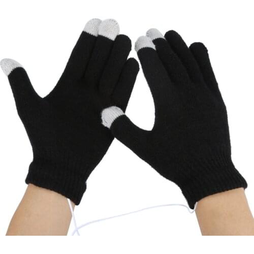 USB Warm Hand Heating Gloves Constant Temperature Portable Soft Wearable Winter Soft Wearable Winter перчатки женские 2020#T2